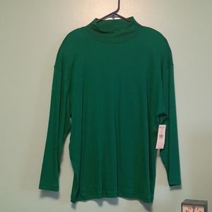 Karen Scott II Long Sleeve Top Size 2X